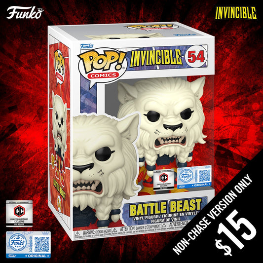 Pre-Order: Funko Pop! Chalice Exclusive: Invincible - Battle Beast #54 (Non-Chase) (PR)