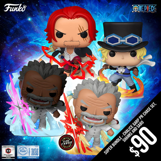 Pre-Order: Funko Pop! One Piece S13: SUPER BUNDLE of 4 Pops