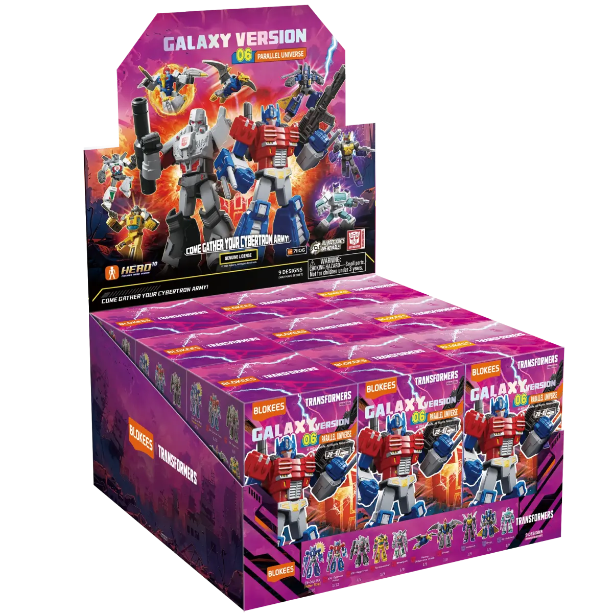 Blokees Transformers Galaxy Version 06 Parallel Universe