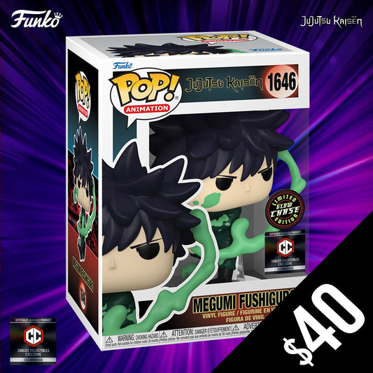 Funko Pop! Chalice Exclusive: Jujutsu Kaisen: Megumi #1646 (CHASE)