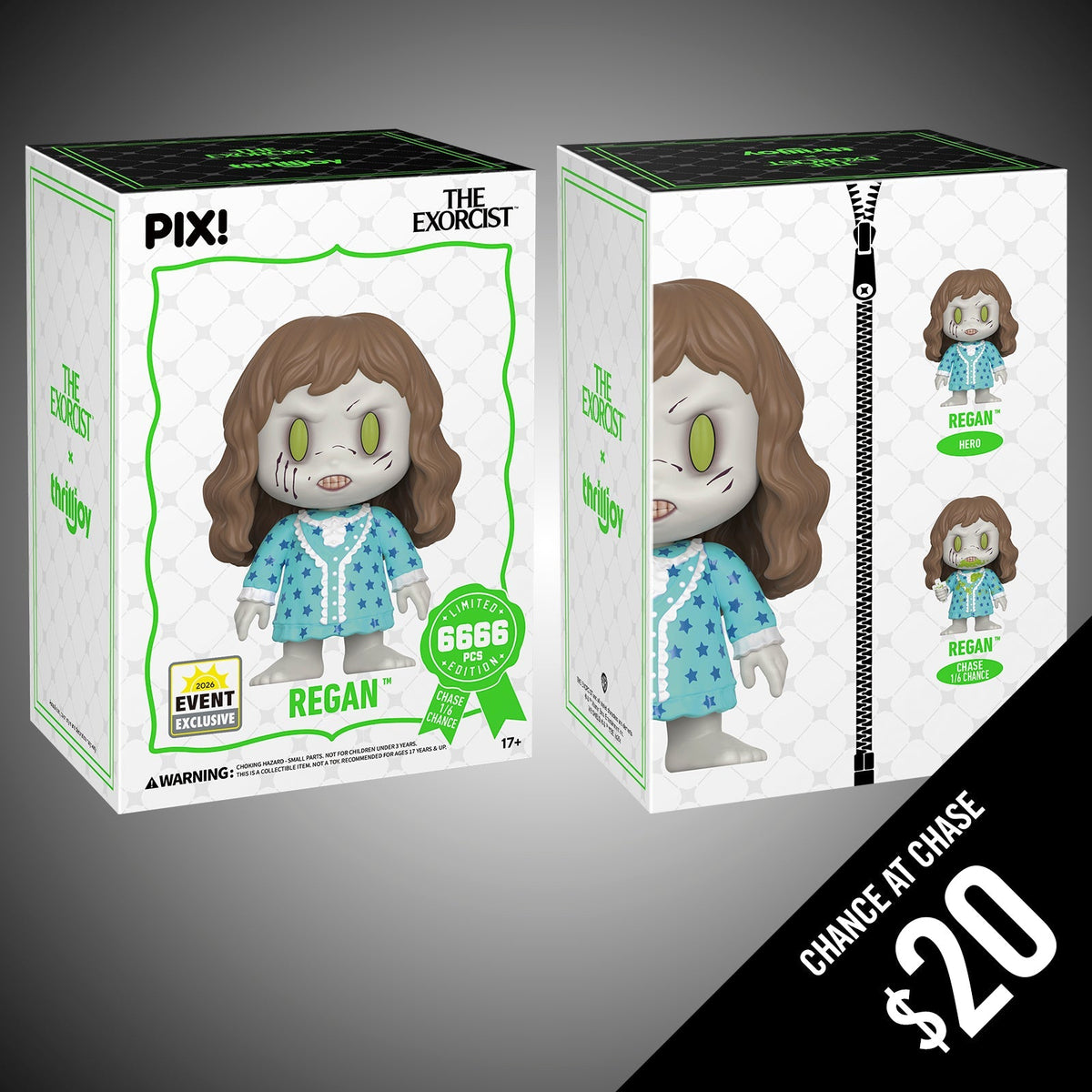 Thrilljoy PIX: The Exorcist: Regan (LE6666) 2026 Event Exclusive)